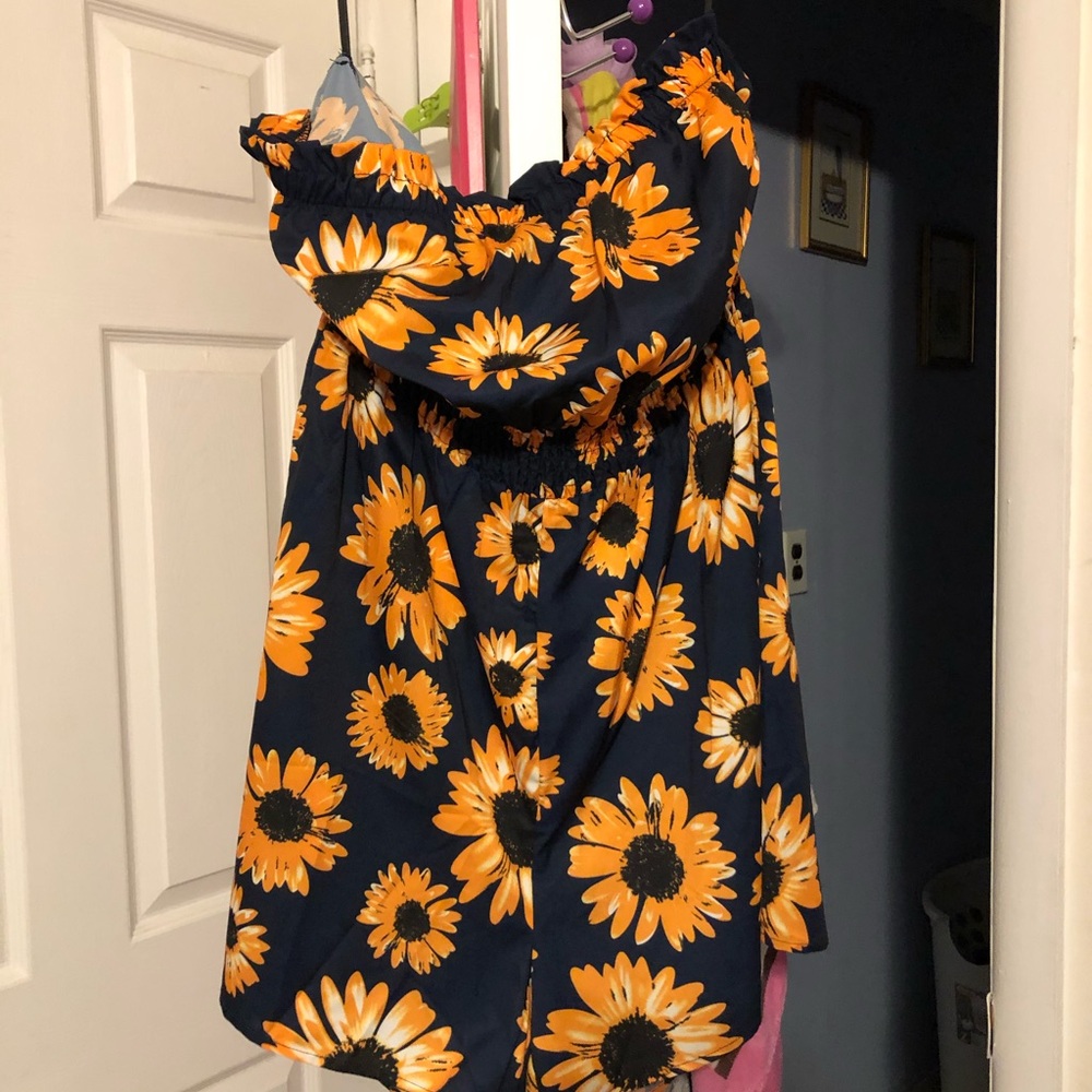 Sunflower Romper - Picture 4 of 5